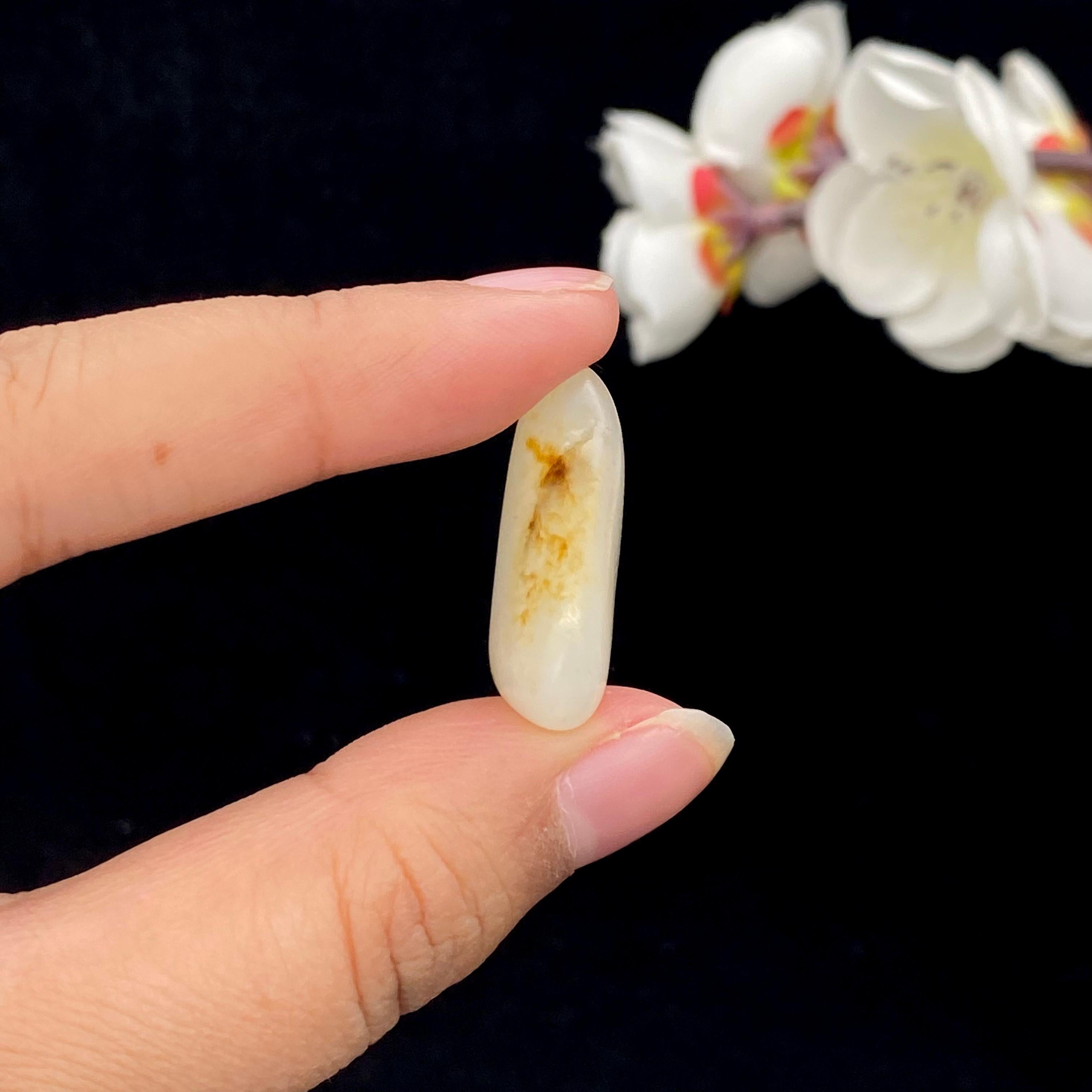 和田玉洒金皮籽料吊坠籽（6.8g）