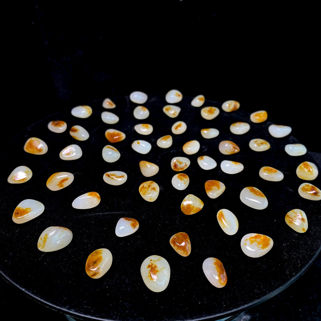 和田玉红皮籽料项链籽（83.9g）