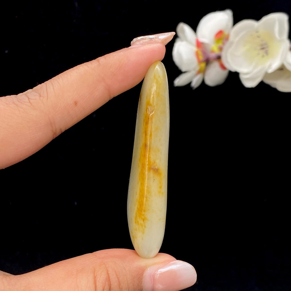 和田玉洒金皮籽料挂件（40.7g）