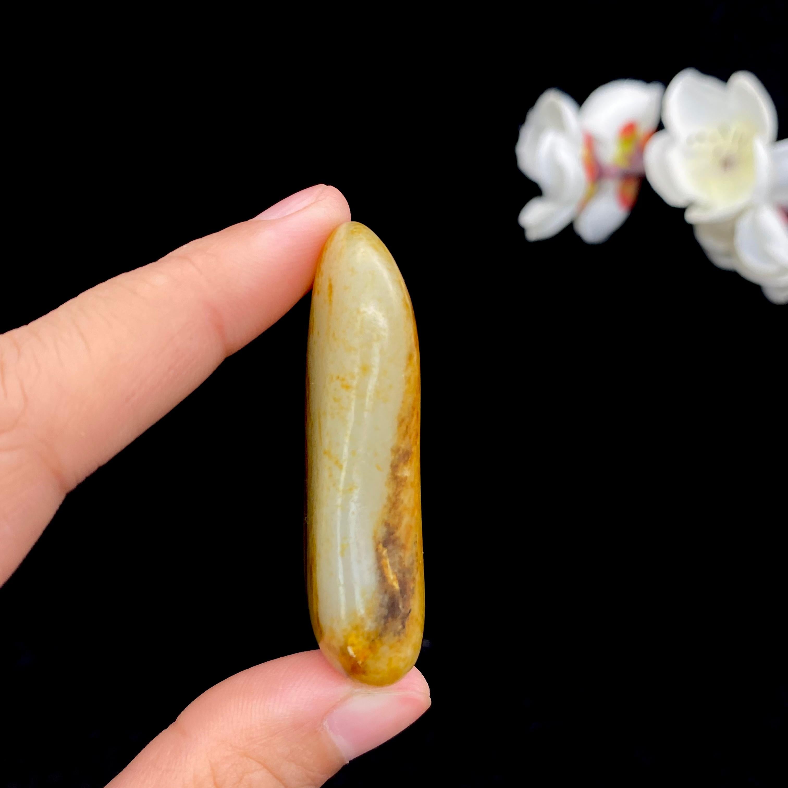 和田玉洒金皮籽料原石（26.5g）