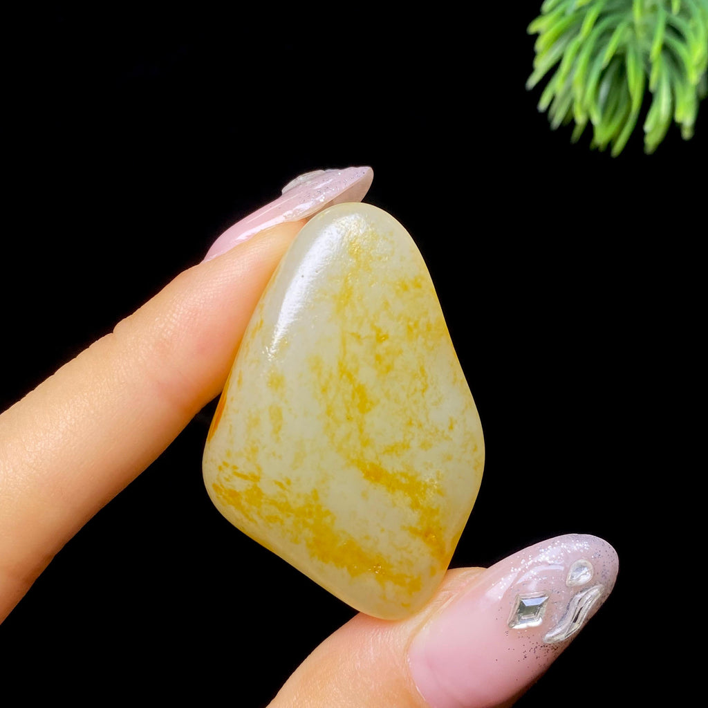 和田玉洒金皮籽料挂件（16.84g）