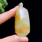 和田玉籽料无事牌（38.6g）