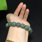 和田籽料沙枣青老型珠手串（56.0g）