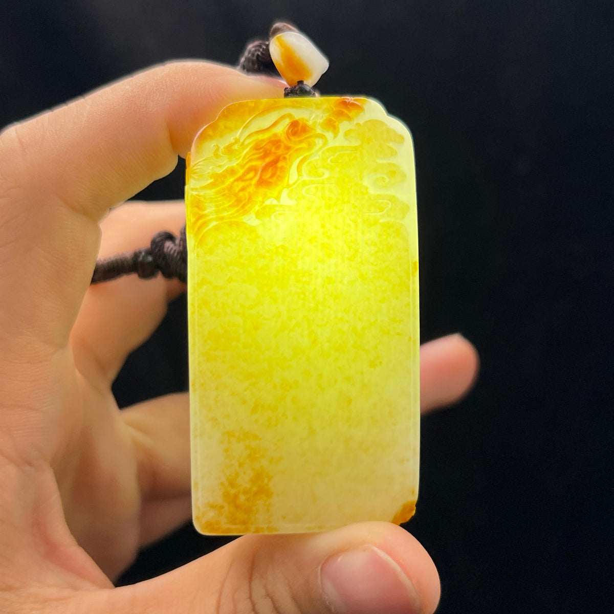 和田玉籽料无事牌（70.2g）