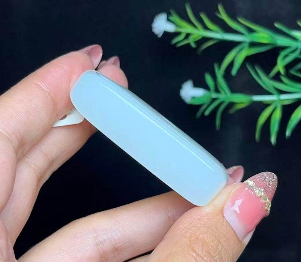和田白玉平安无事牌（55.7g）