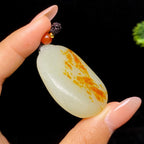 和田玉籽料无事牌（28.0g）