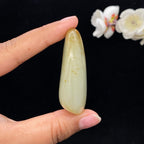 和田玉黄皮籽料手把件（57.2g）