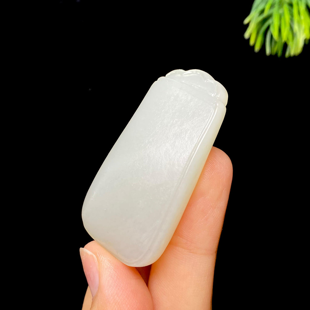 和田玉籽料无事牌（31.9g）