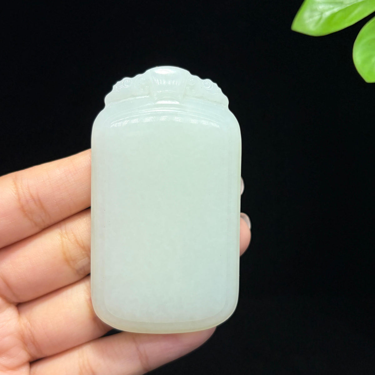 和田山料白玉无事牌挂件（67.4g）