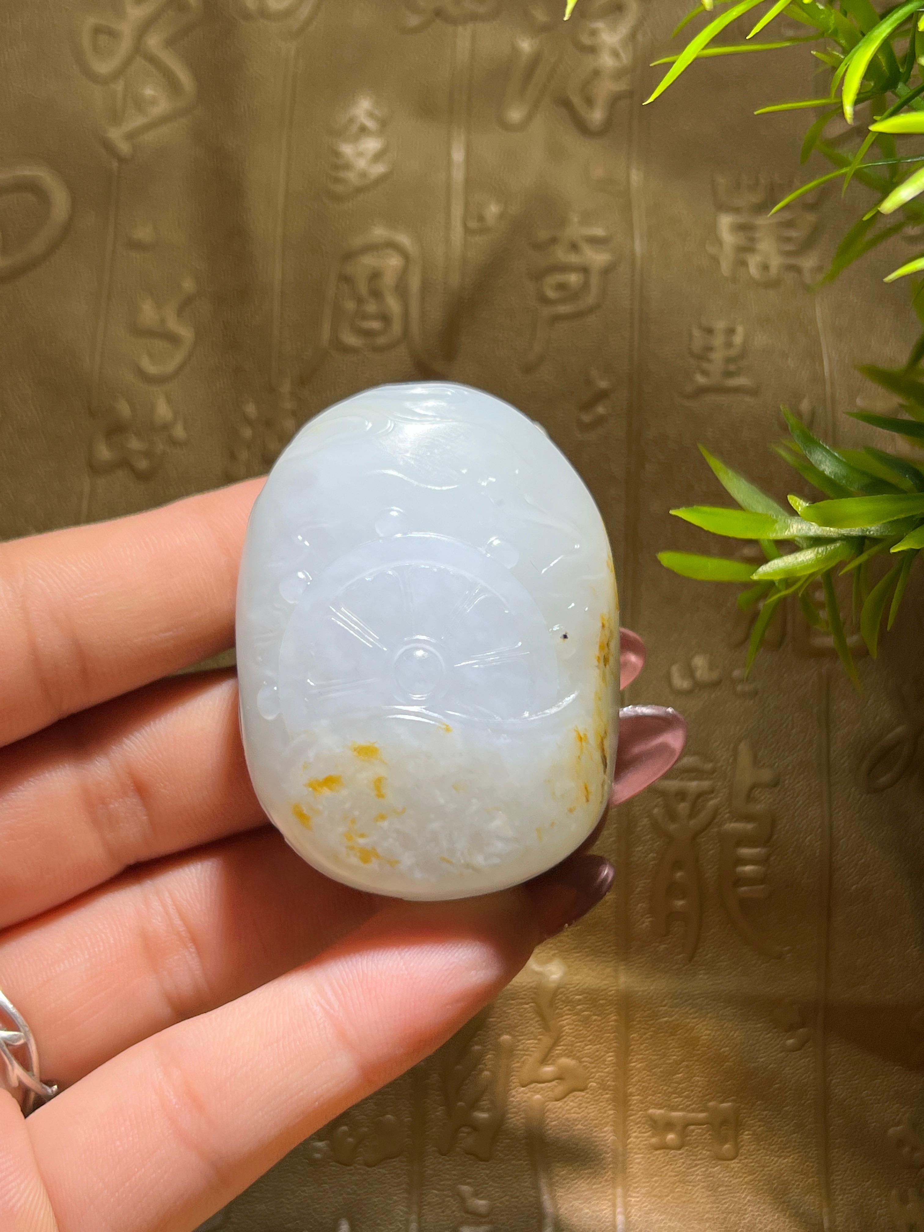 和田青花籽料龙牌（73.1g）