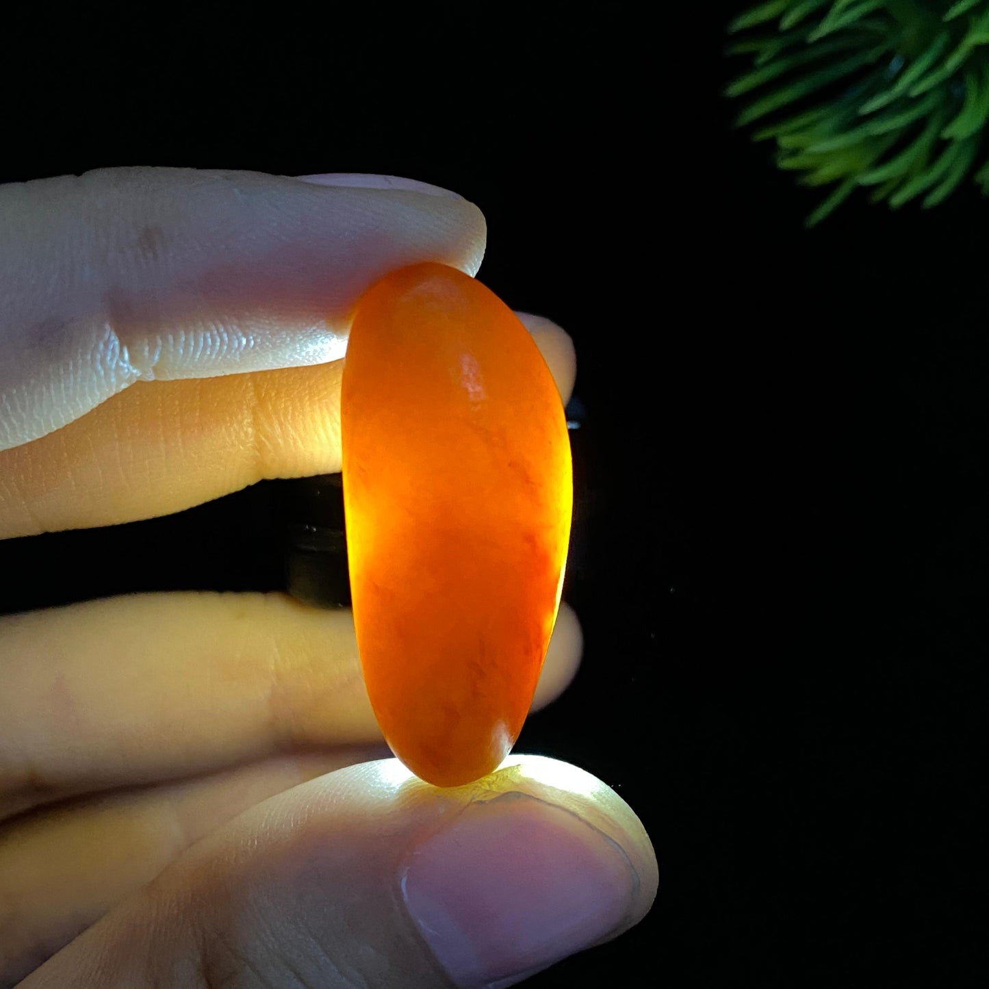 和田玉黄沁籽料原石（7g）