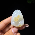 和田玉籽料无相佛（34.5g）