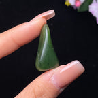 和田玉碧玉籽料挂件（8.22g）