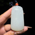 和田玉籽料无事牌（72.0g）