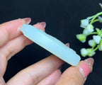 和田玉羊脂白玉马牌马上有钱（49.3g）