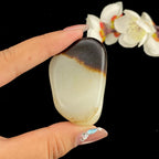 和田玉聚黑皮籽料大挂件（55.1g）