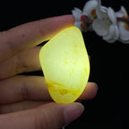 和田玉洒金皮籽料挂件（40.9g）