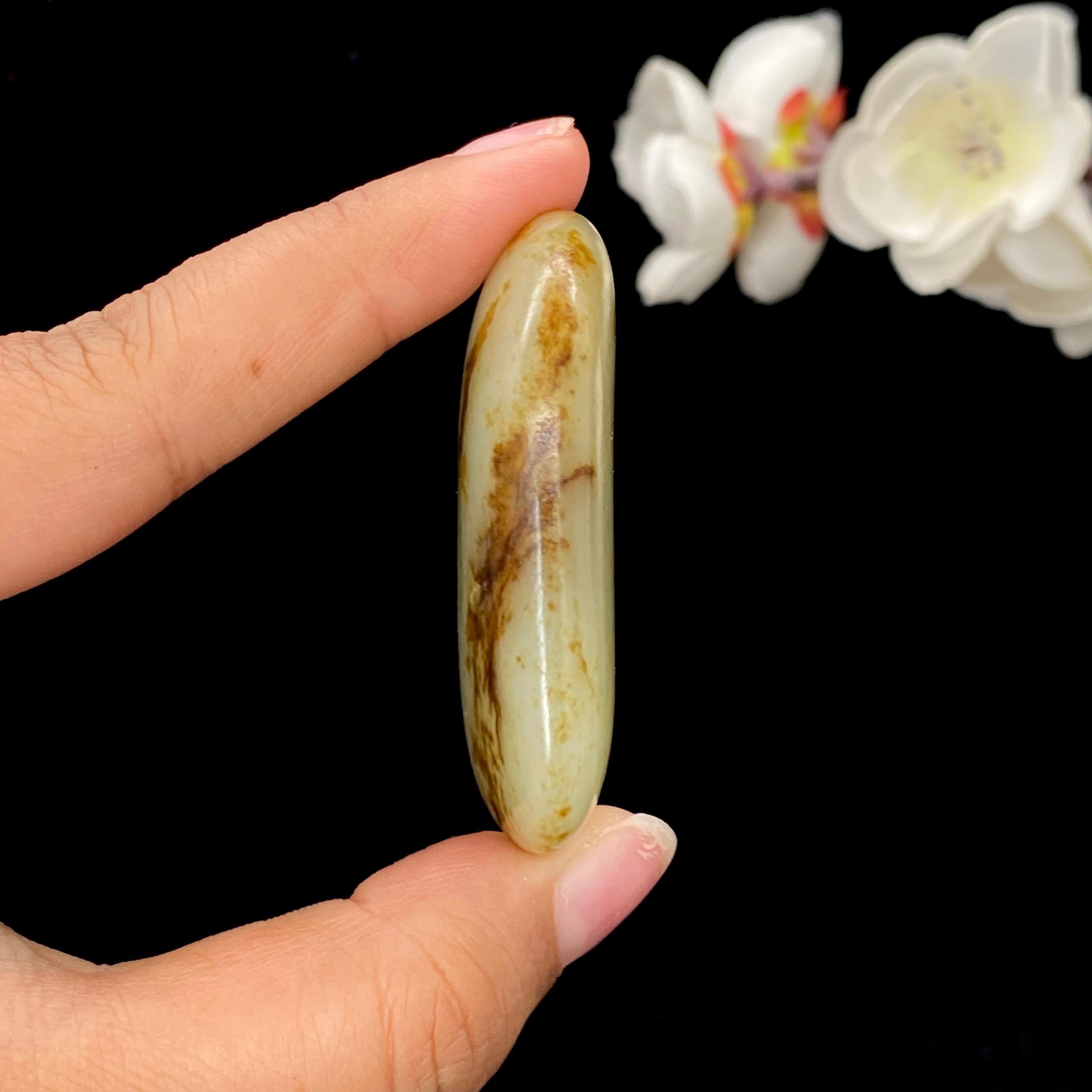 和田玉洒金皮籽料（55.5g）