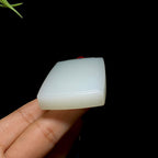 和田山料羊脂白玉无事牌（61.4g）