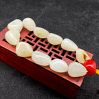 和田玉洒金皮【精品手串】（48g）
