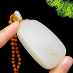 和田玉籽料无事牌（49.1g）