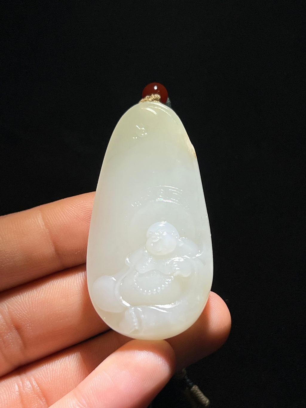 和田玉籽料弥勒佛（30.5g）