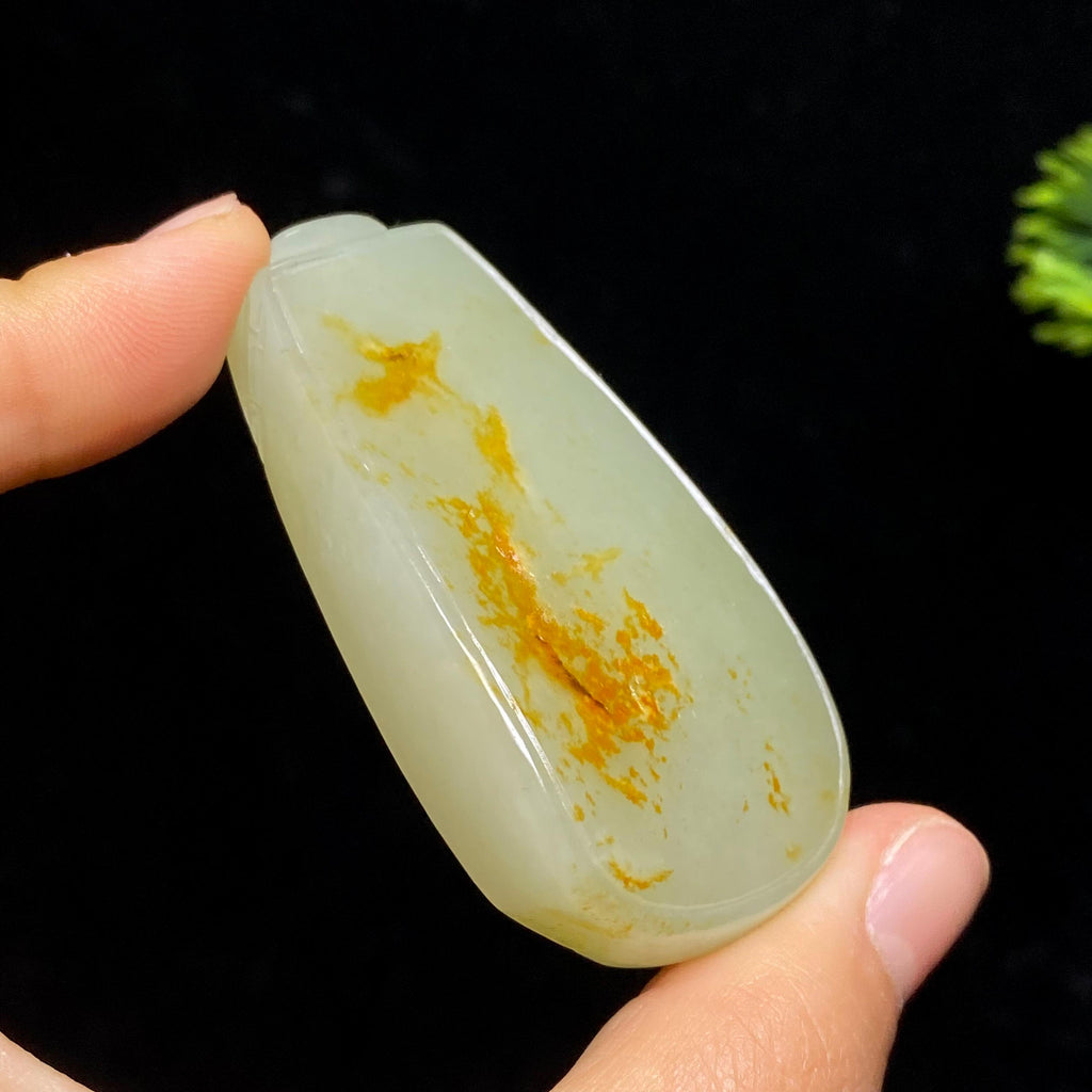 和田玉籽料无事牌（46.8g）