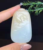 和田玉糖白料年年有余（46.7g）