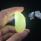 和田玉洒金皮籽料挂件（21.3g）