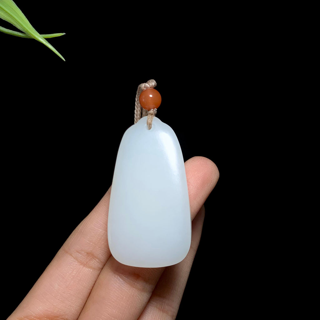 和田山料白玉无事牌（24.3g）