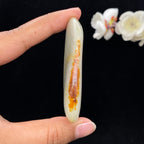 和田玉聚黄皮籽料手把件（60.9g）