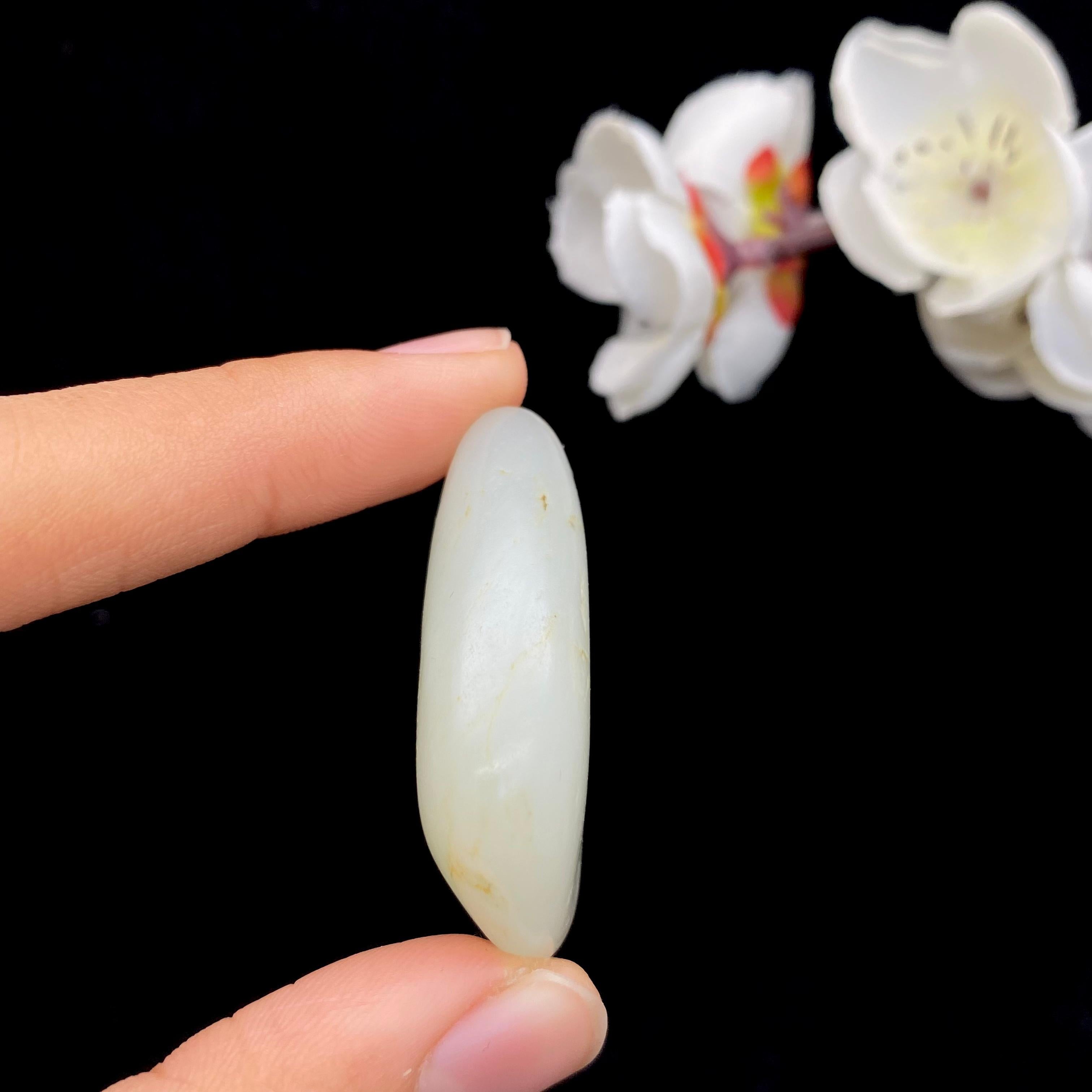 和田玉白玉籽料原石（26.1g）