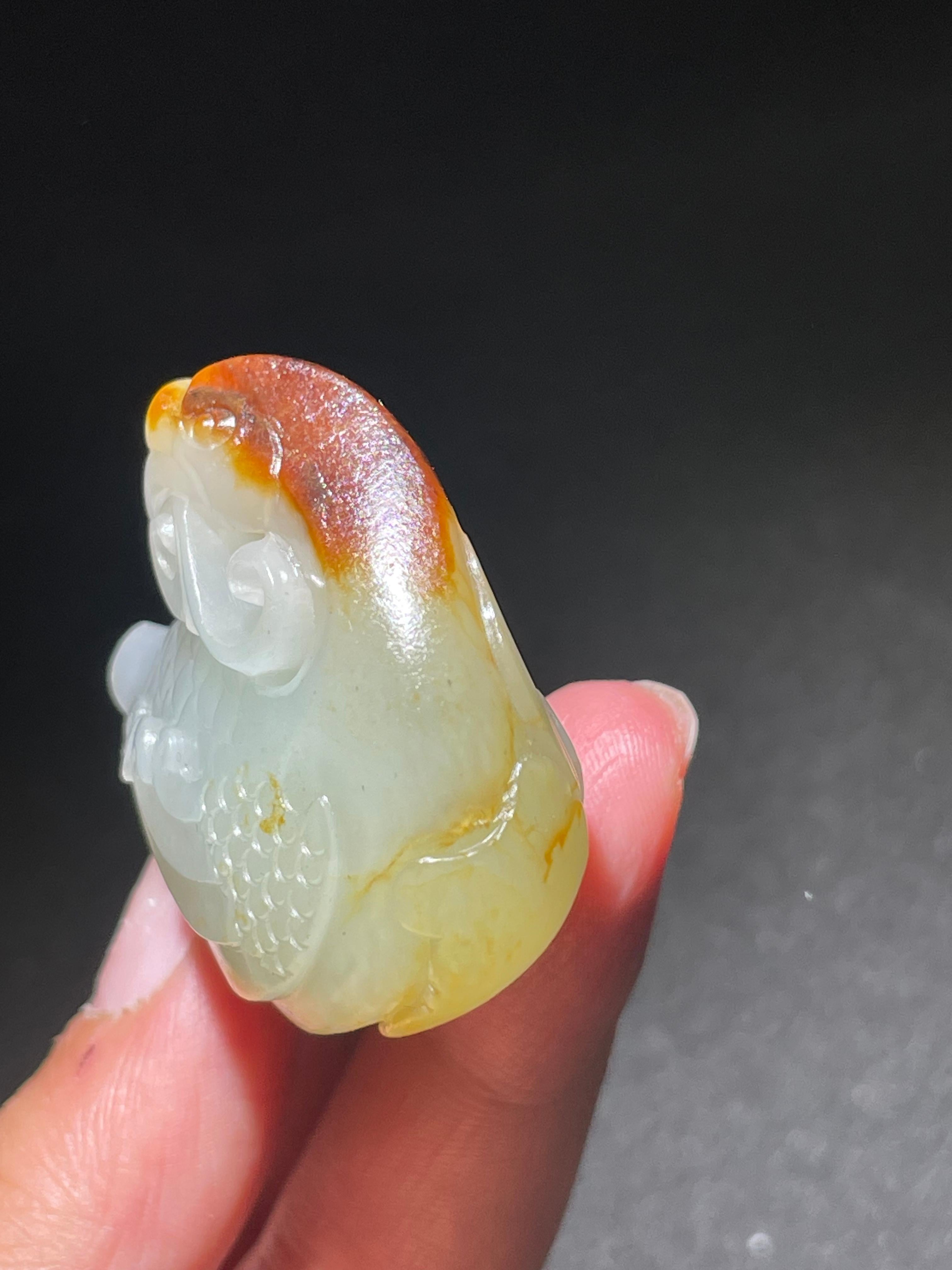 和田玉籽料白玉鹅（38.0g）