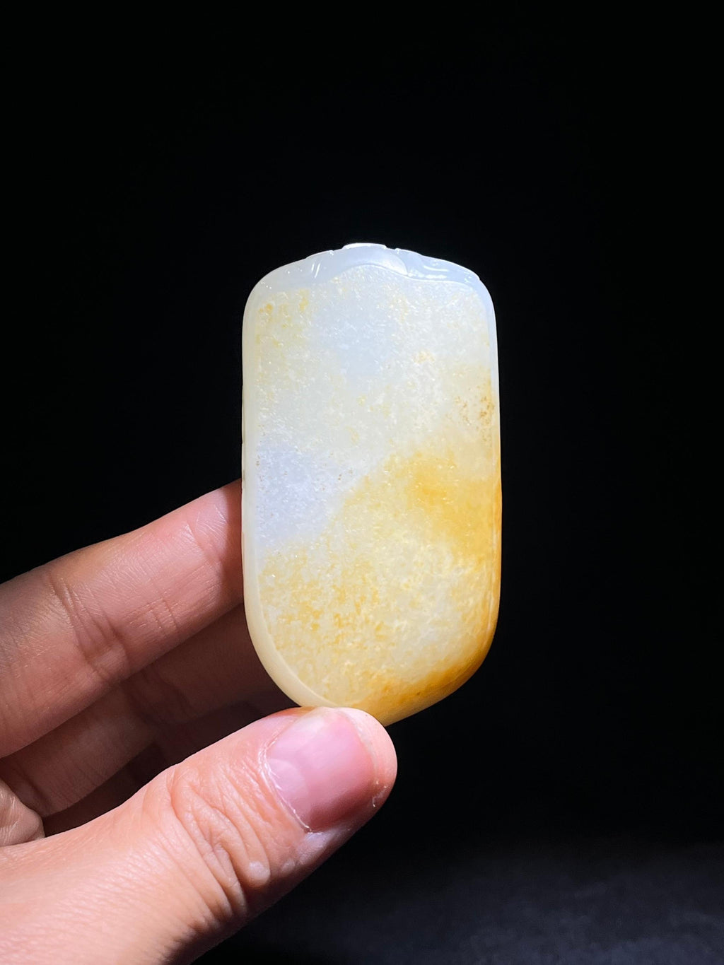和田籽料无事牌（69.5g）