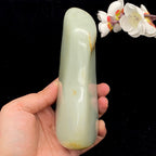 和田玉青白玉带洒金皮籽料（817.9g）