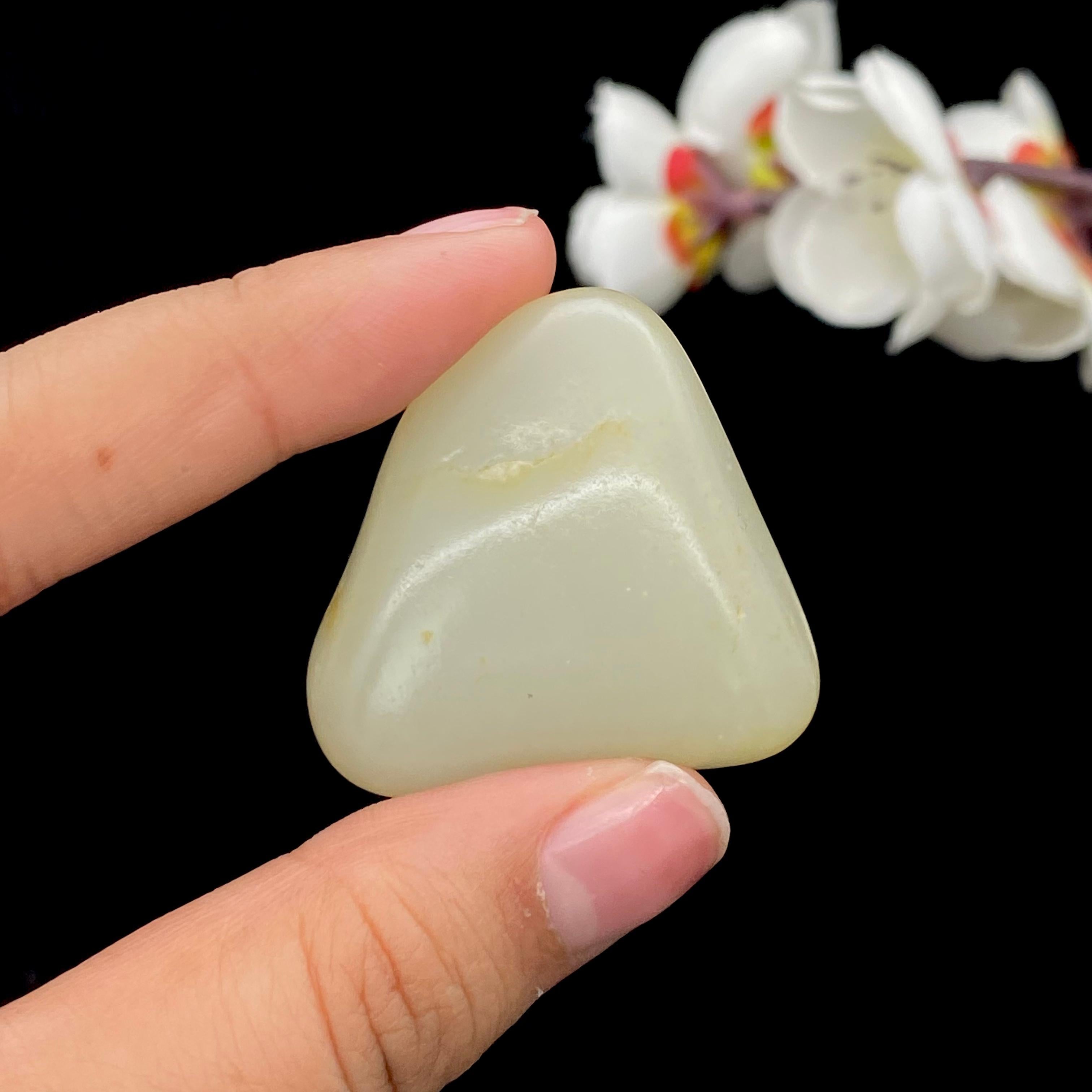 和田玉洒金皮籽料挂件（29.4g）