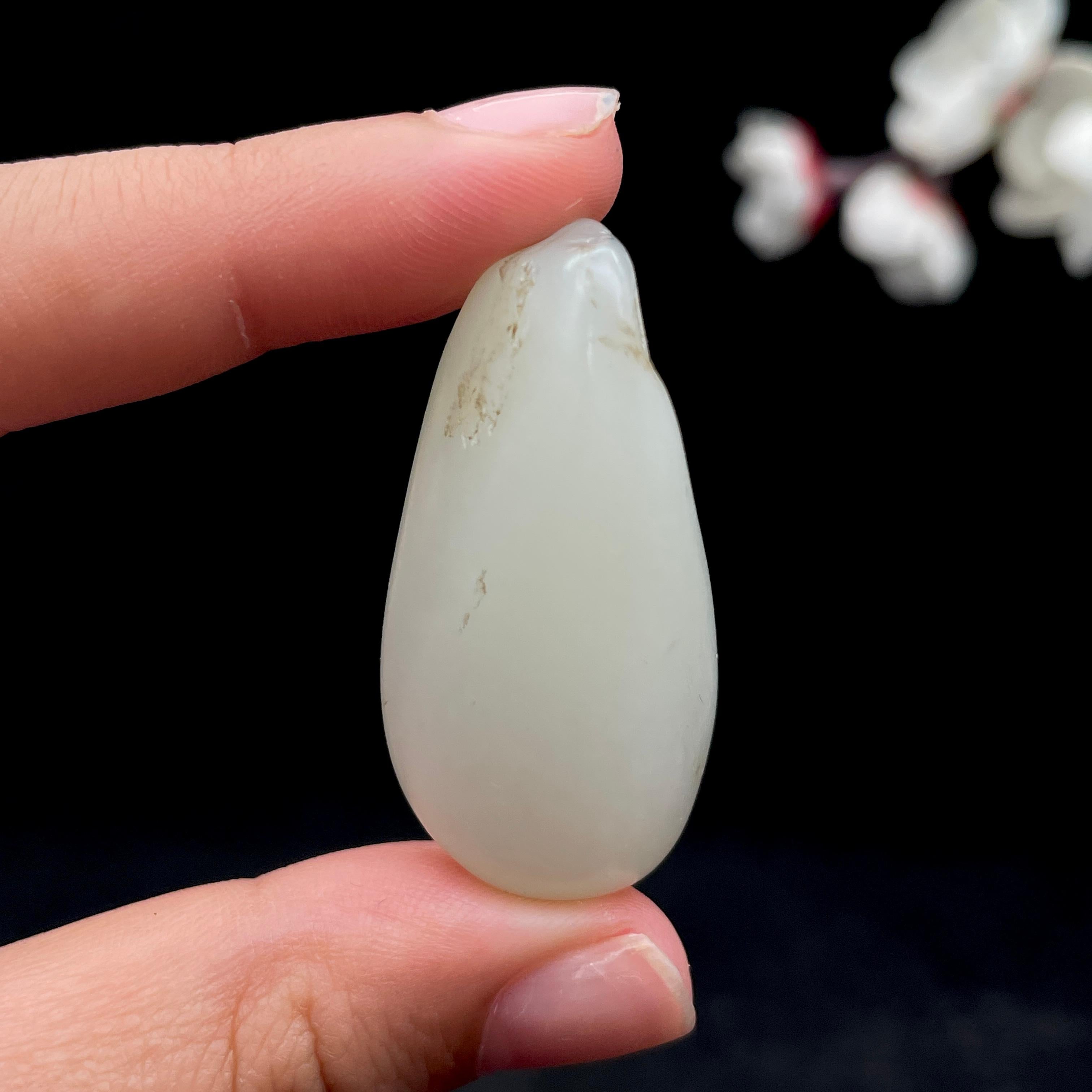 和田玉白玉籽料（18.4g）