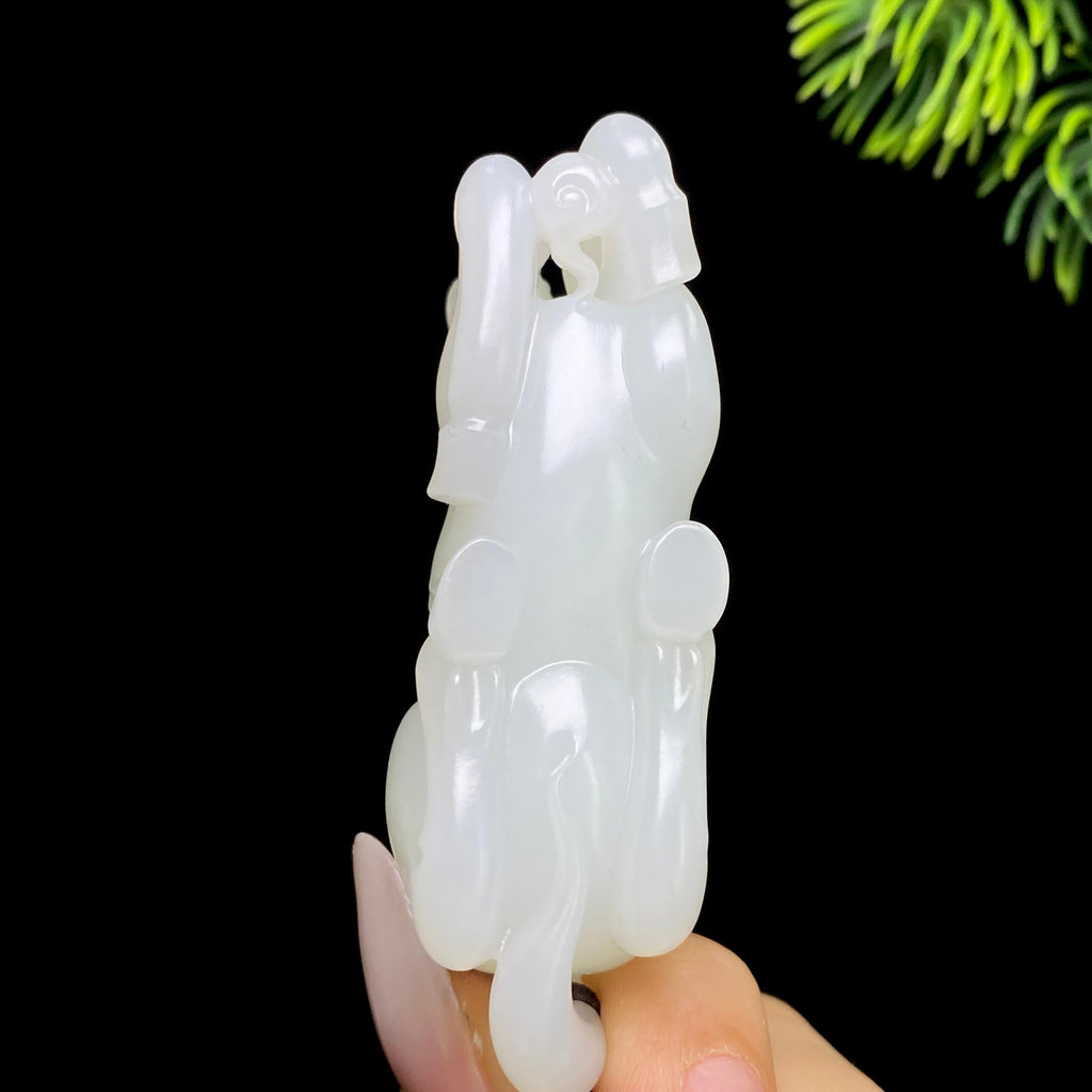 和田玉籽料马到成功（66.5g）