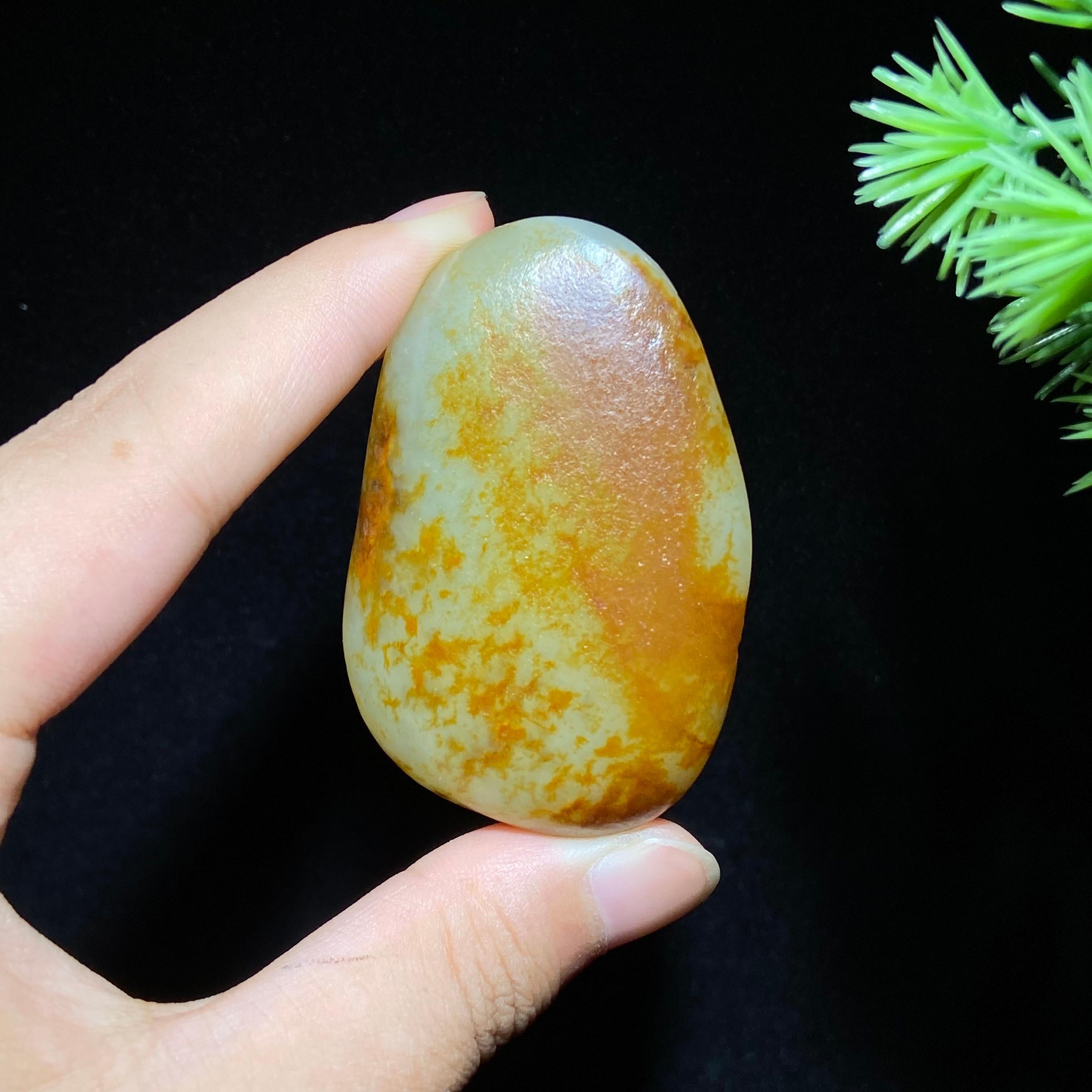 和田玉籽料悟道（54.2g）