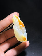 和田玉籽料龙（65.1g）