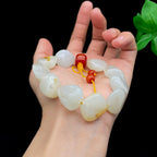 和田玉黄皮籽料【精品手串】（61g）