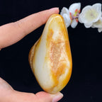 和田玉聚黄皮籽料（200g）