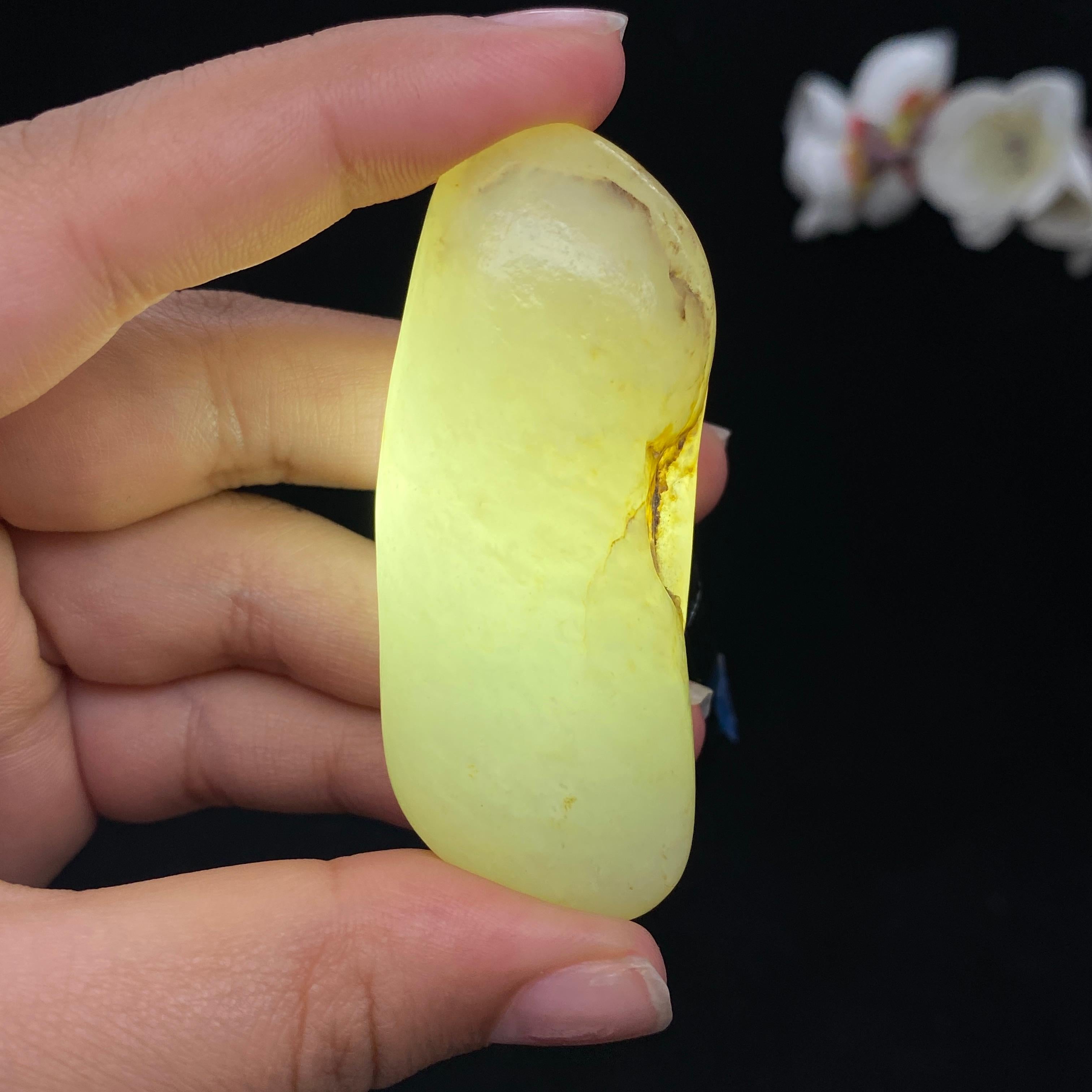 和田玉白玉籽料大挂件（44.3g）