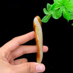 和田玉聚红皮籽料手把件（76.2g）