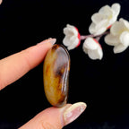 和田玉聚黑皮籽料原石（33.5g）