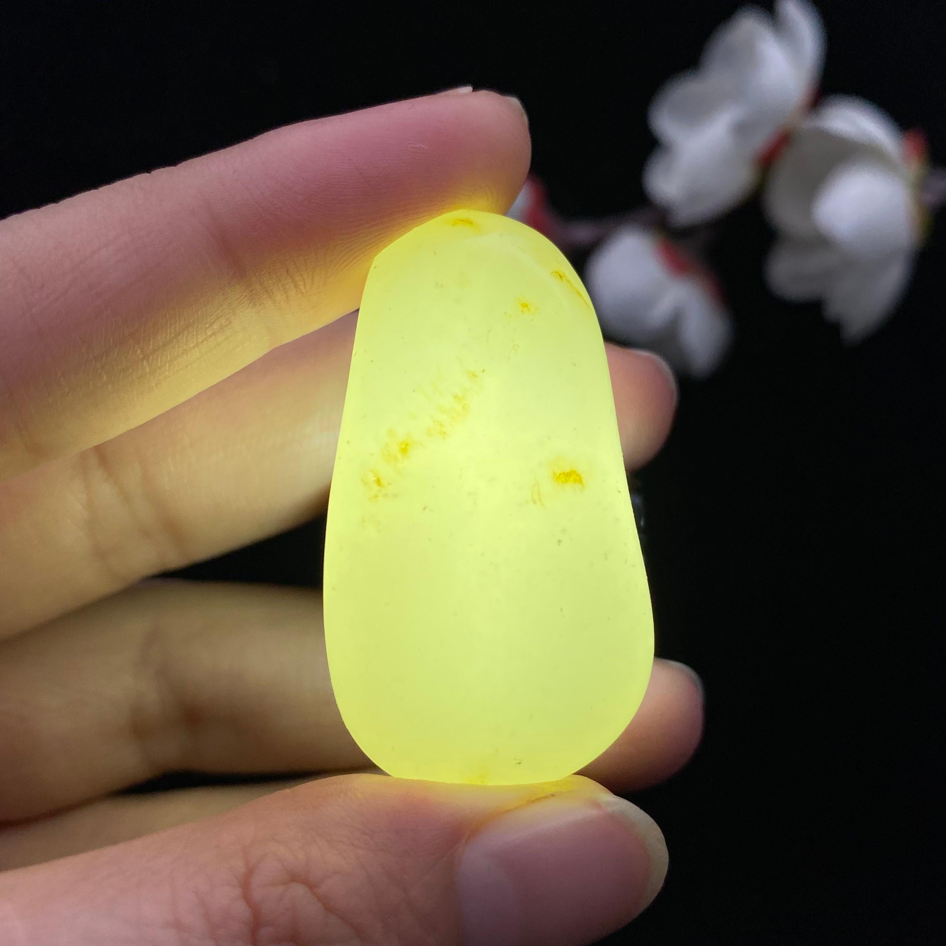 和田玉白玉籽料（22.8g）