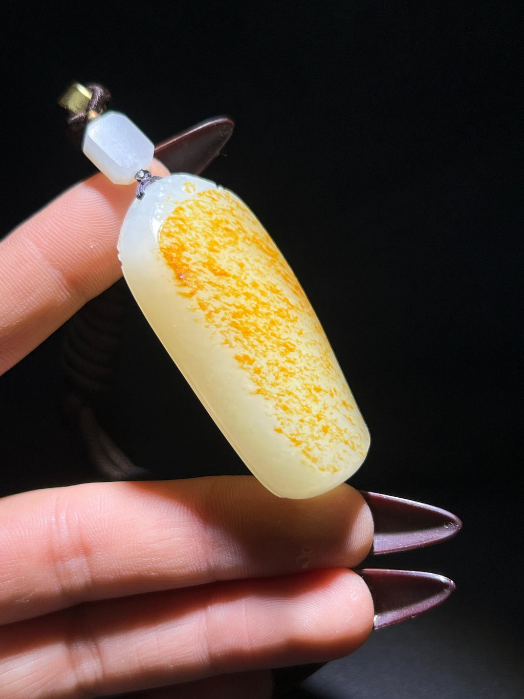 和田玉籽料无事牌（61.2g）