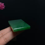 精品和田碧玉粉青无事牌（35.0g）