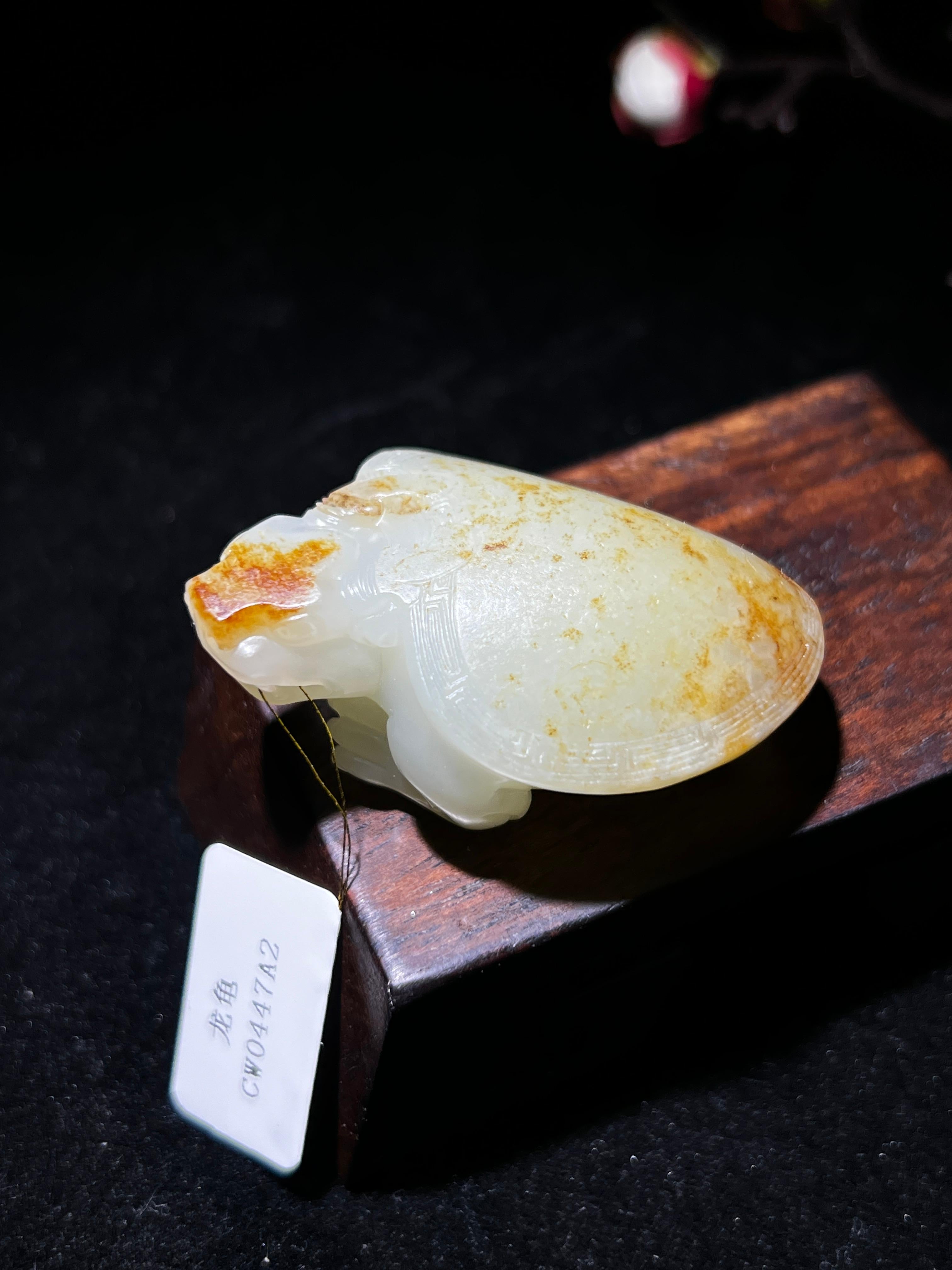 和田籽玉龙龟（53.3g）