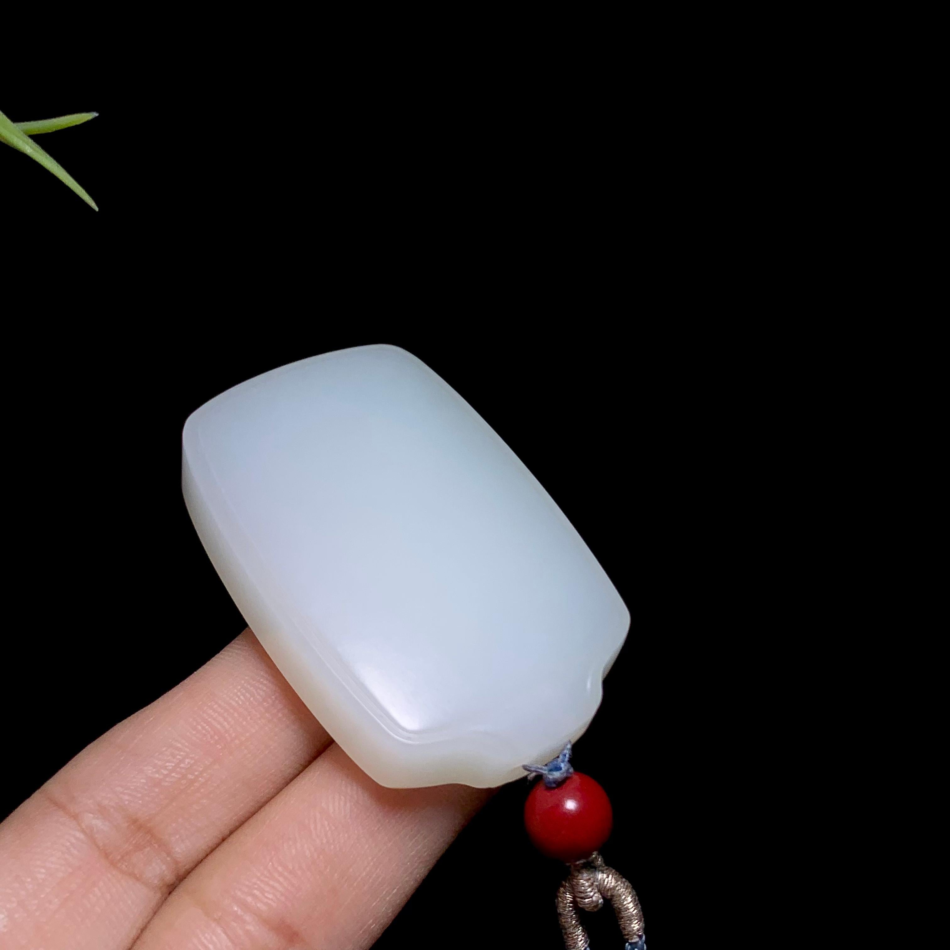 和田山料白玉无事牌（43.4g）
